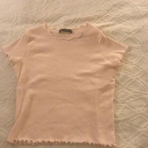 A tight Brandy Melville crop top